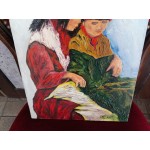 Малка картина масло на платно Испания - 3811 - КК5